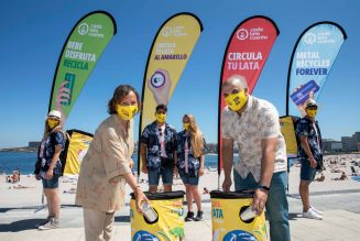 Málaga impulsa el reciclaje en sus playas con la campaña medioambiental ‘Circula tu lata’