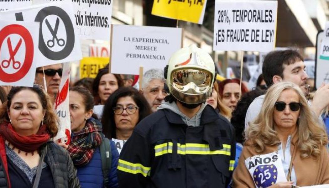 CSIF lamenta la pérdida de empleo público en septiembre por la temporalidad y el envejecimiento