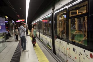 El metro de Málaga reforzará su servicio de trenes el sábado con motivo de la procesión magna