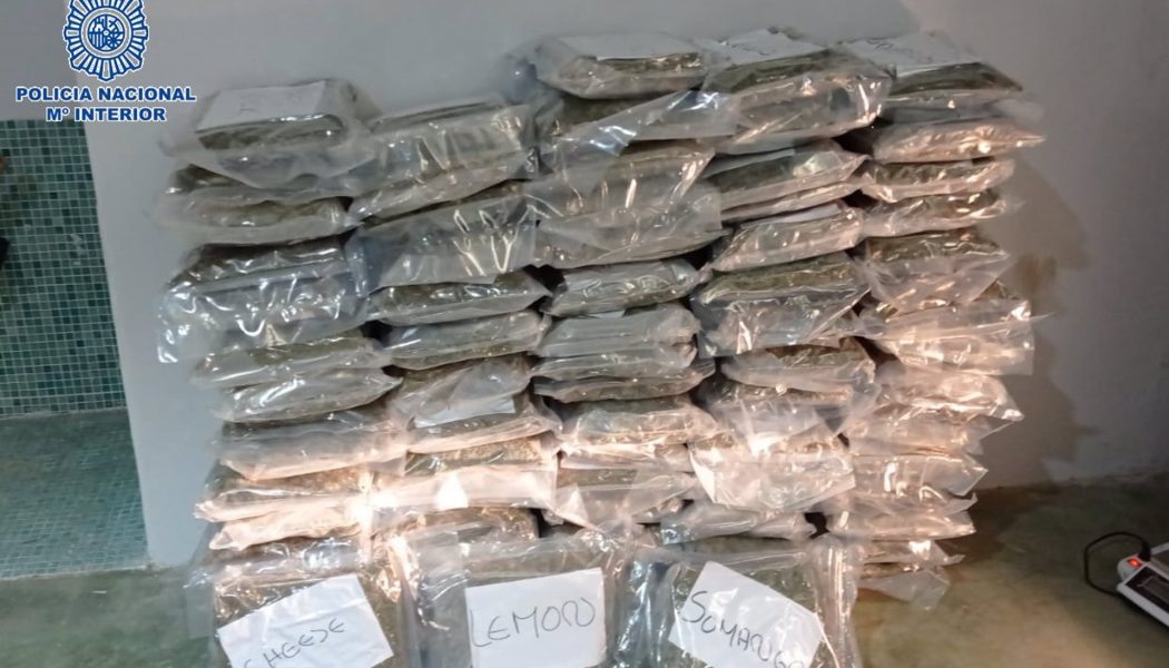 Detenidos en Málaga por importar marihuana en dobles fondos de refrigeradoras con destino al norte de Europa