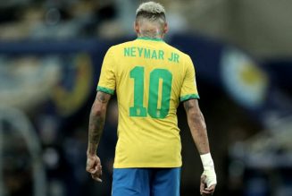 Neymar no jugará ante Argentina por una molestia en su pierna izquierda