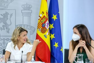 Yolanda Díaz y Belarra comparten escenario por primera vez desde el acto de Valencia