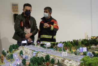 El Consorcio de Bomberos cuenta con una innovadora maqueta de 12 metros cuadrados para entrenar la estrategia en catástrofes