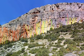 Escaladores de Álora lanzan un crowdfunding para renovar las vías del Makinodromo, un zona de escalada en El Chorro