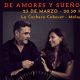 Walter Hidalgo y Eve Acosta presentan «De amores y sueños» en La Cochera Cabaret