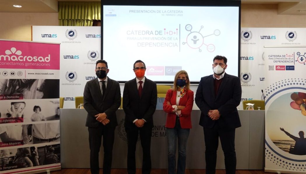 La Universidad de Málaga y Macrosad presentan la primera catedra de I+D+I para la prevención de la Dependencia