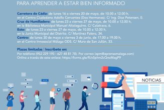 Cuatro distritos acogerán los I Talleres Municipales de Alfabetización Mediática