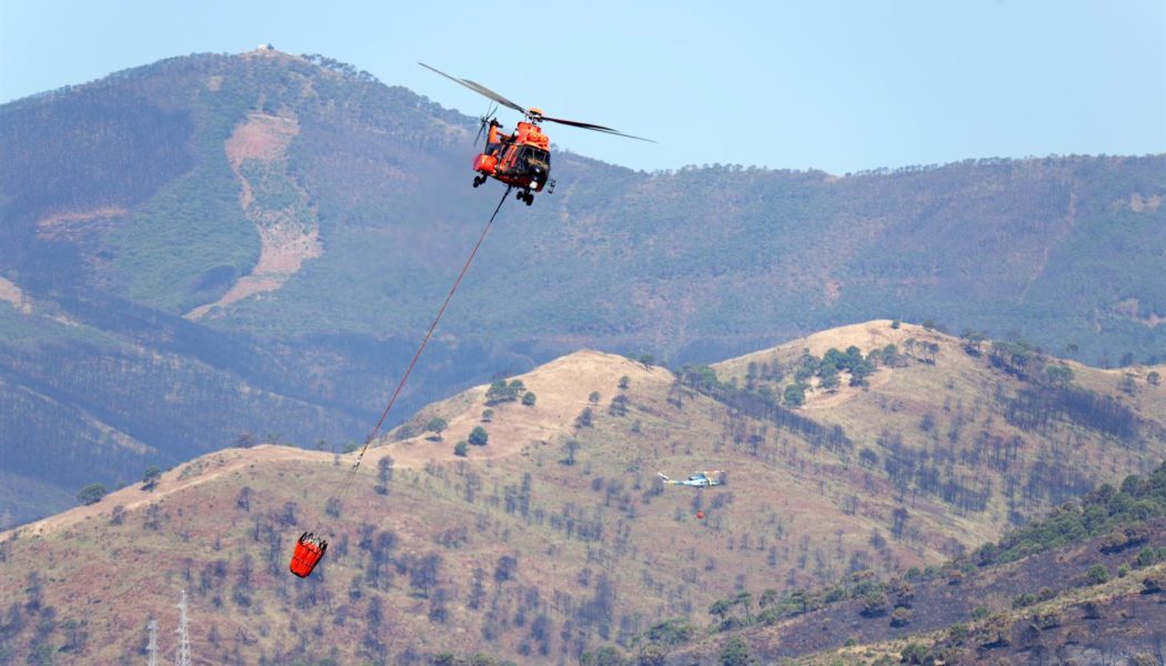 Toman declaración como investigadas a tres personas por el incendio de Pujerra