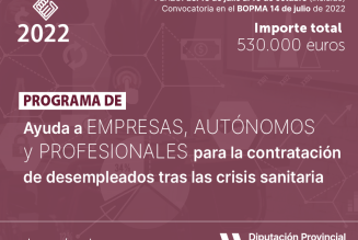 Hasta el 15 de octubre se puede optar a los empleos de Diputación