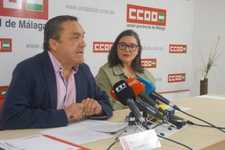 CCOO advierte que el paro seguirá subiendo en Málaga si la Junta no mejora su política social y de empleo