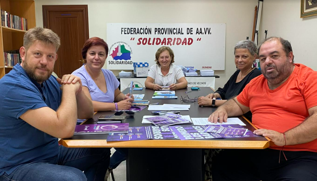 Podemos y la Federación Solidaridad acuerdan colaborar para mejorar los barrios y fortalecer la participación vecinal