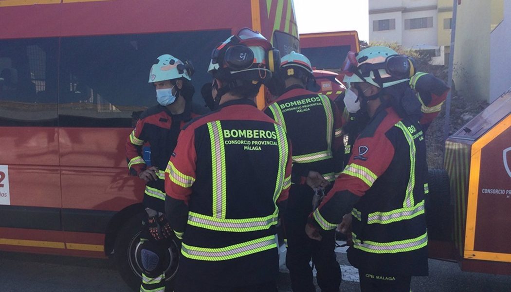 Cuatro intoxicados en un incendio en una clínica de salud mental de Vélez-Málaga