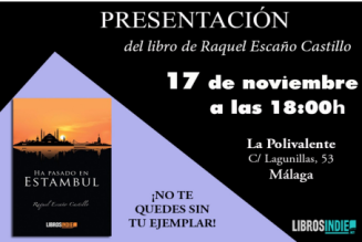 Raquel Castillo presenta su nueva novela, ‘Ha pasado en Estambul’