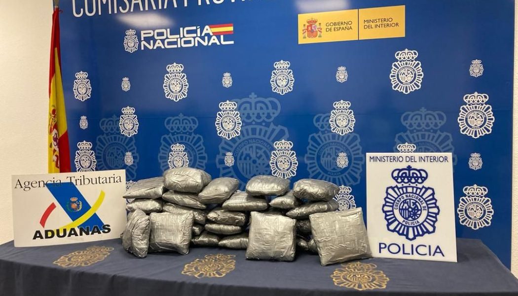 Drogas desde Cadiz a Argentina interceptadas por la policía