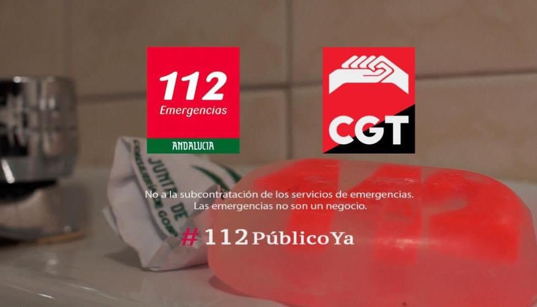 Primera jornada de huelga en 112 Andalucía.