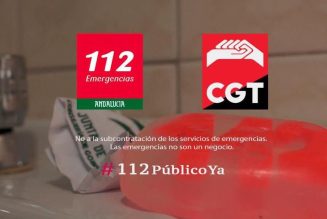 Primera jornada de huelga en 112 Andalucía.