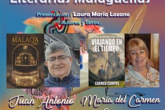 Ciclo de creaciones literarias malagueñas, con Juan Antonio Loera y María del Carmen Campos