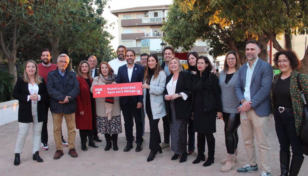 El PSOE inicia el curso político reclamando a Moreno que garantice el agua para la provincia