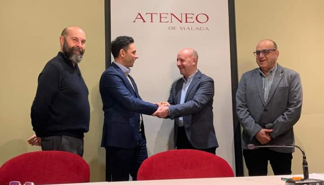 Ojén y Ateneo de Málaga renuevan por su colaboración en pro de la cultura