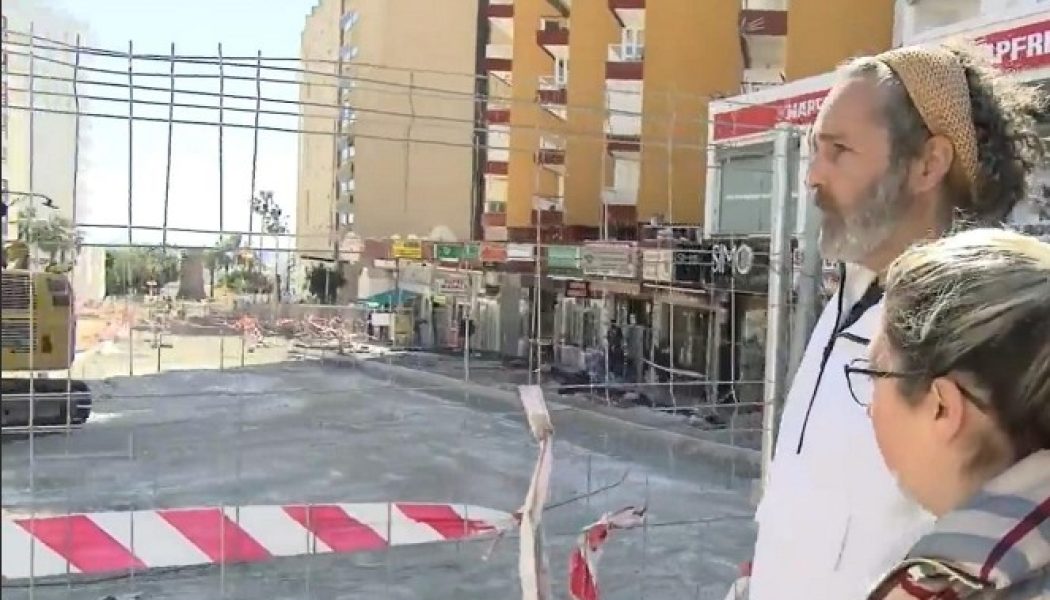 Por Mi Pueblo en Benalmádena denuncia el abandono de las obras en Plaza Olé y Avenida Alay