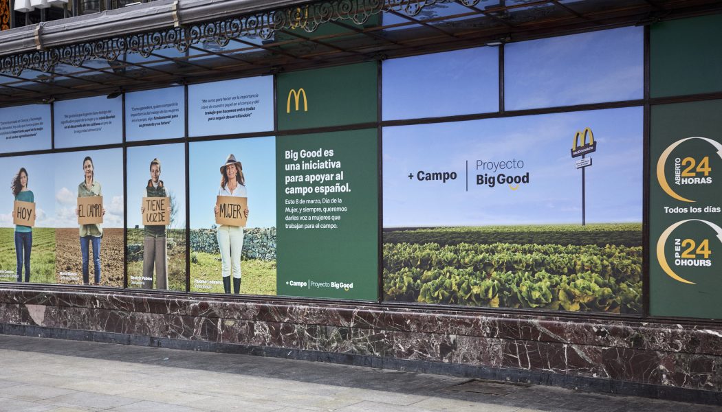 McDonald’s España da voz a mujeres que trabajan para el campo en el 8M