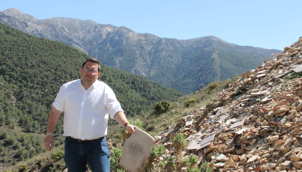 Por Mi Pueblo en Alcaucín denuncia un vertedero ilegal en el Camino de las Monjas