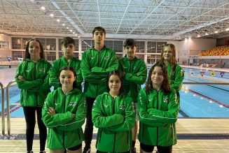 Ocho jugadores y una entrenadora del Club Waterpolo Málaga representarán a la ciudad en el Nacional