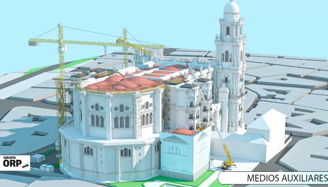 Así se llevarán a cabo las obras del tejado de la Catedral