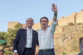 Feijóo y Moreno arropan al alcalde de Málaga en su candidatura a la reelección