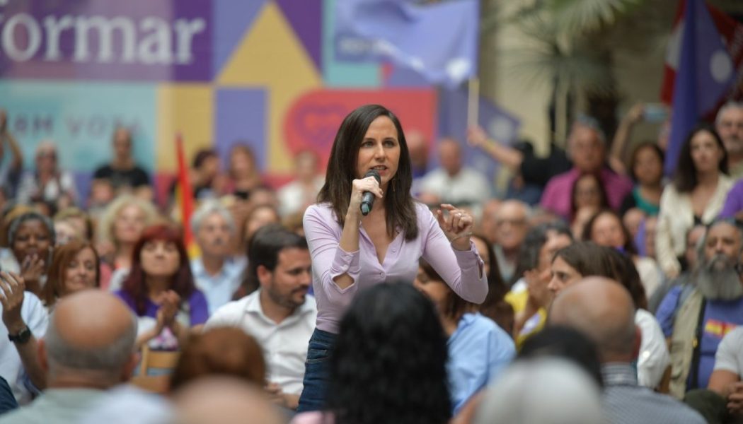 Ione Belarra, reivindicó este viernes que Podemos es la fuerza y la gente