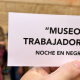 Noche en Negro para los trabajadores del Museo Picasso Málaga