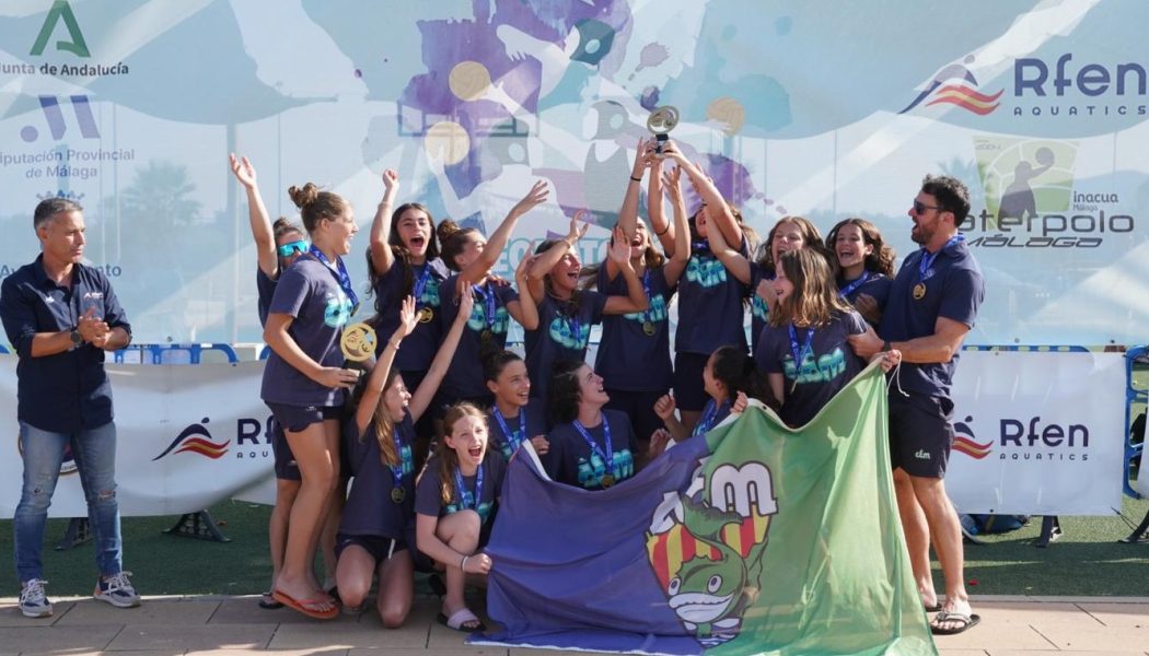 Málaga y el waterpolo infantil fortalecen su historia de amor con un Nacional de gran nivel