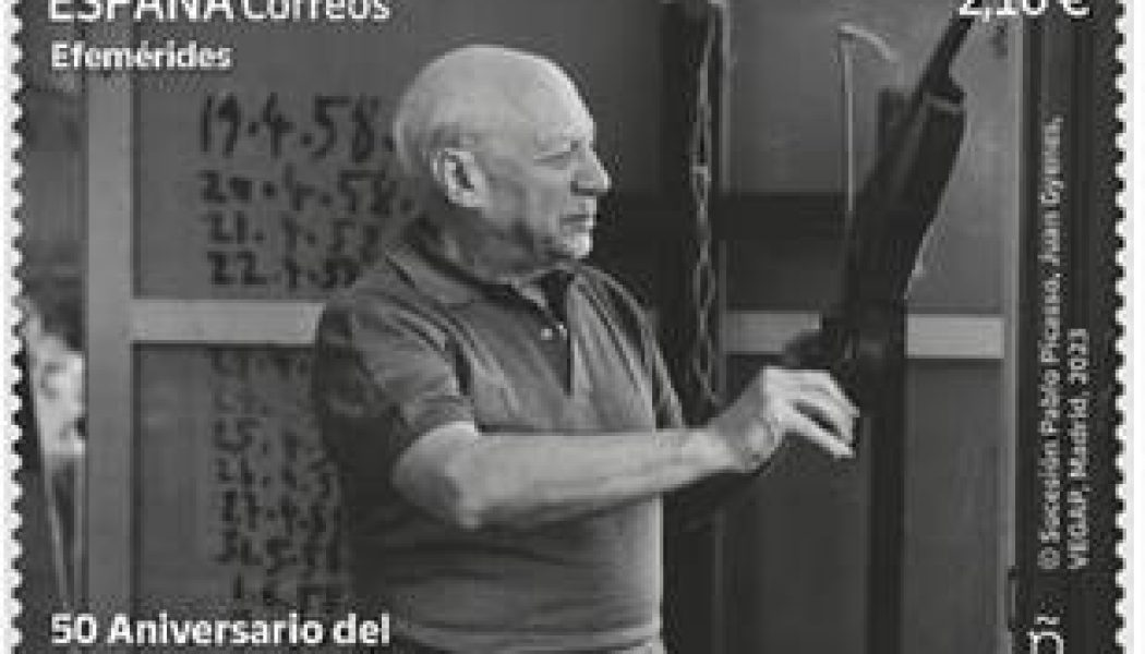 Correos emite un sello por el 50 aniversario del fallecimiento de Picasso