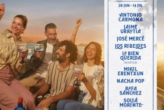 José Mercé, Los Rebeldes, Rafa Sánchez, Mikel Erentxun y Soleá Morente en Atardeceres Larios