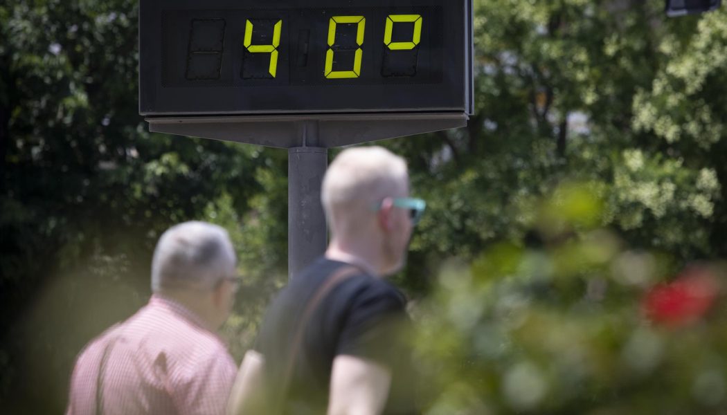 Loja registra el mayor pico de calor de Andalucía con 44,5 grados seguida del aeropuerto de Granada con 44