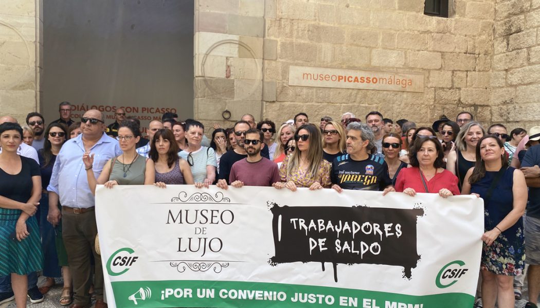 Los trabajadores del Museo Picasso Málaga desconvocan huelga, pero toman medidas más contundentes