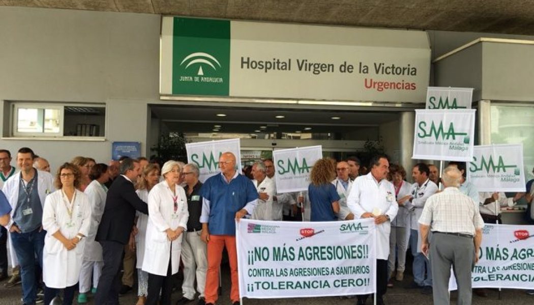 Concentración este martes en el centro de salud Carlinda contra las agresiones al personal sanitario