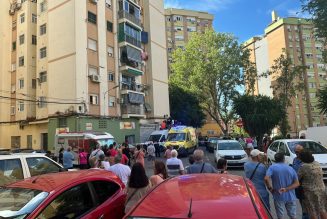 Suceso en Jardín de Málaga, un hombre se tira por el balcón