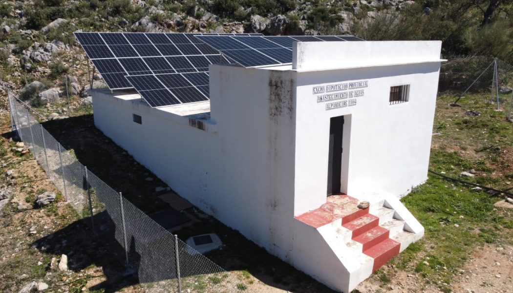 Alpandaire realiza mejoras en su depósito y captación de agua potable