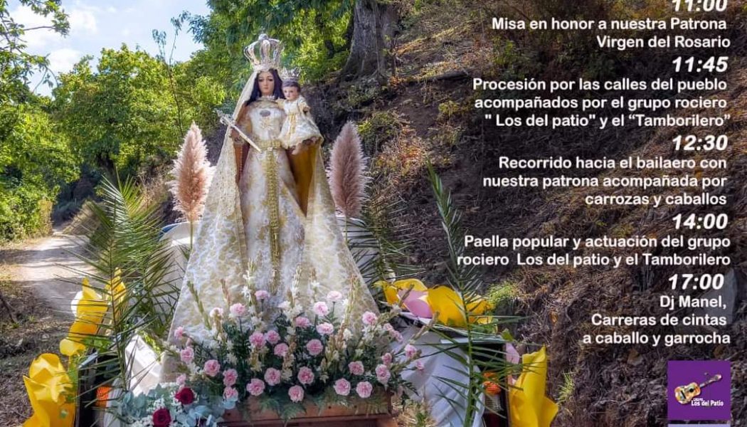 Benalauría celebrará su Romería de la Virgen del Rosario 2023