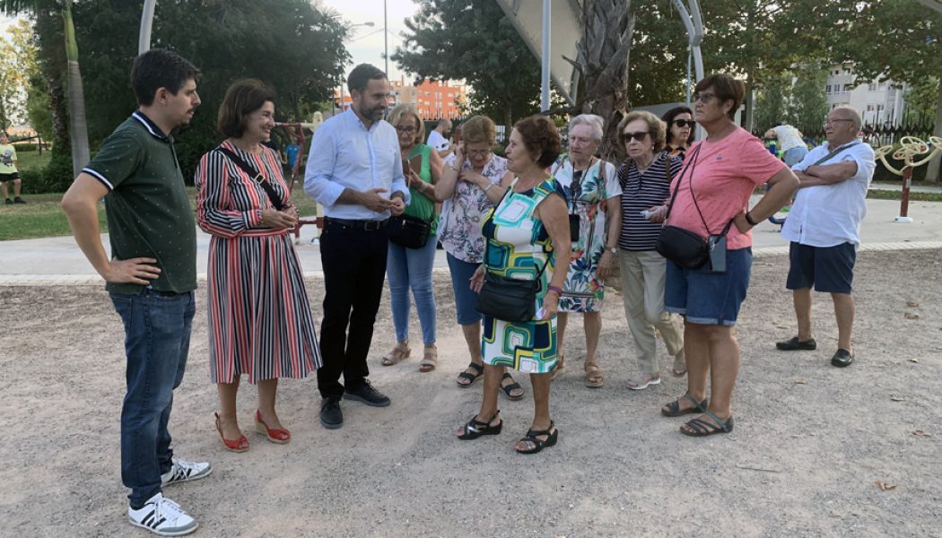 El PSOE denuncia la “dejadez absoluta” del Ayuntamiento en el parque de la Alegría de Ciudad Jardín