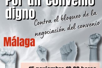 CCOO convoca una nueva jornada de huelga