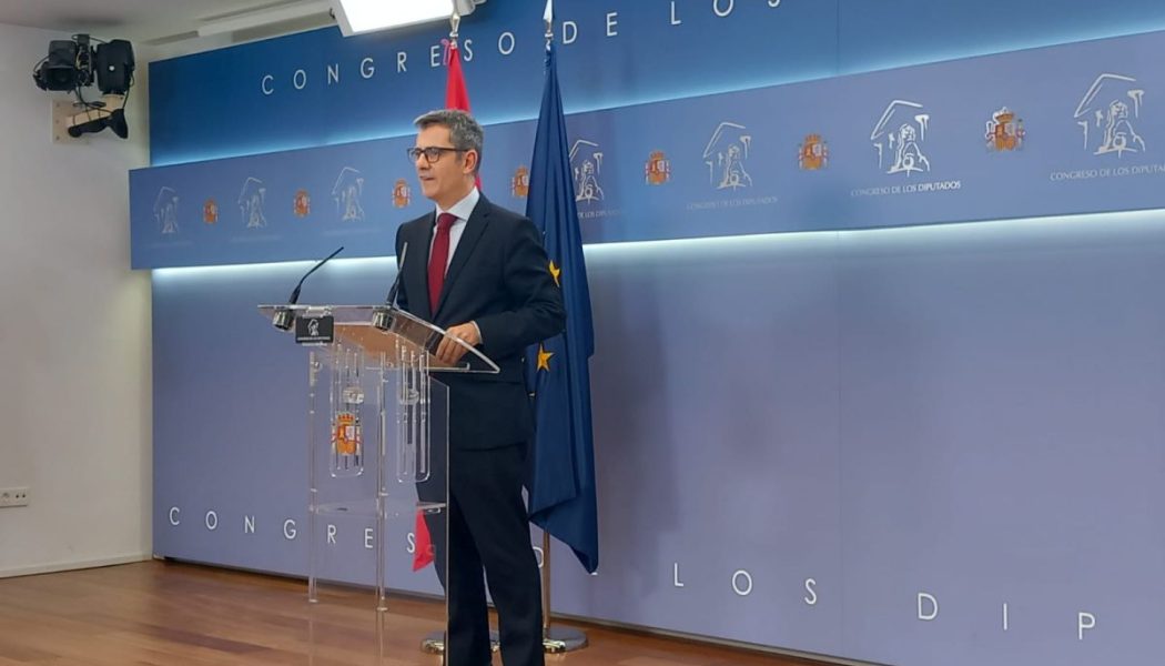 El PSOE registra finalmente en solitario la ley de amnistía