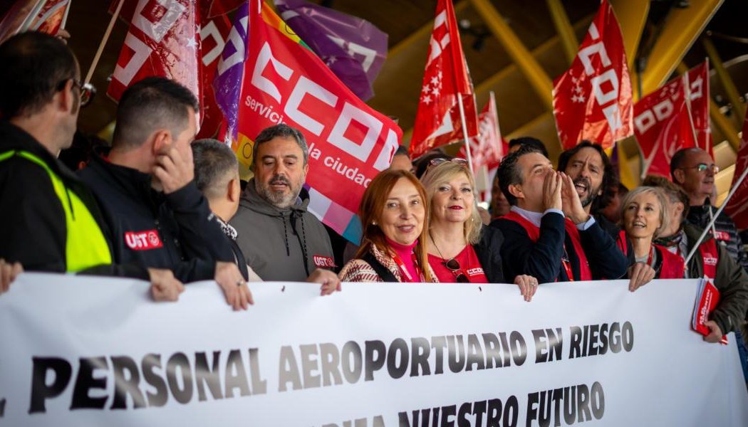 Huelga del personal de tierra de Iberia del 5 al 8 de enero