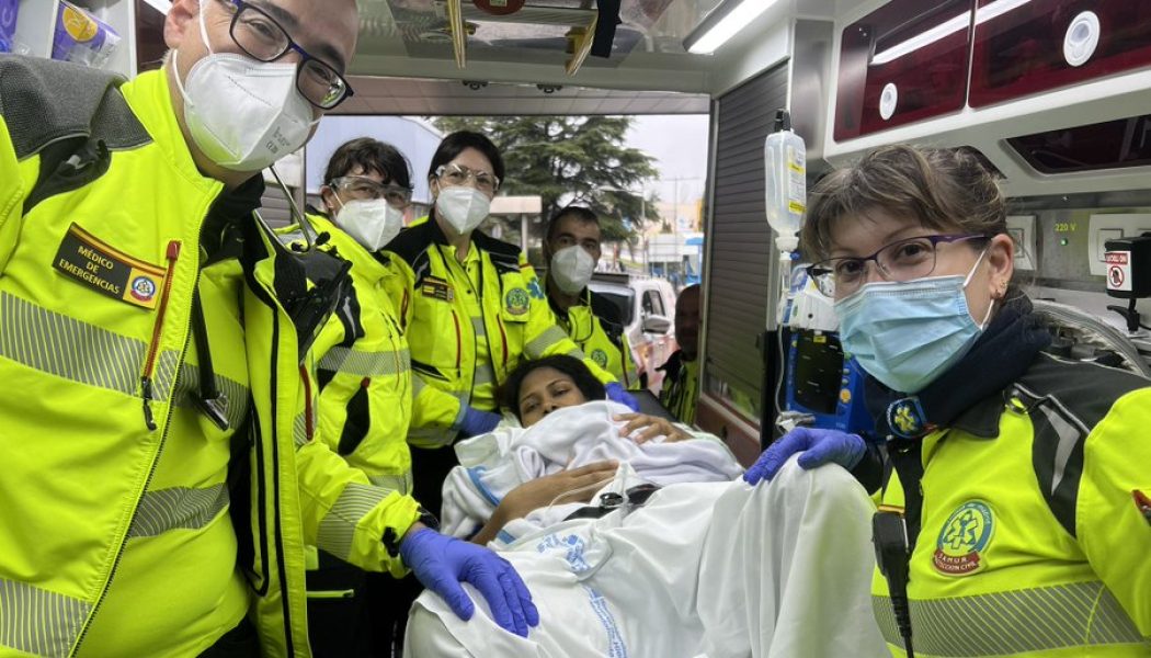 Mujer da a luz en ambulancia de Samur-Protección Civil en Madrid