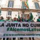 CSIF exige en Málaga ayudas de Acción Social de los empleados de la Junta