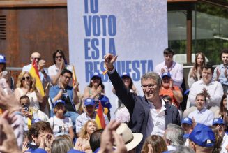 Líder del PP no descarta moción de censura contra Sánchez