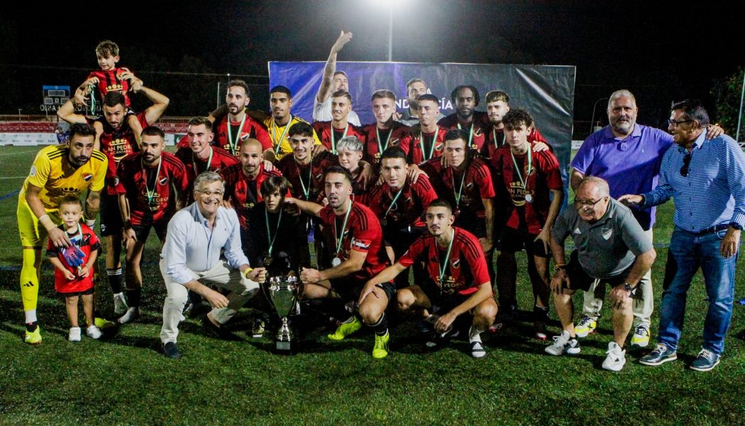 El San Pedro no logra remontar y el chiclana se lleva la copa andalucía