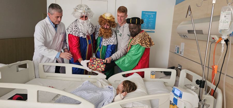 Los reyes Magos en Quirónsalud Málaga