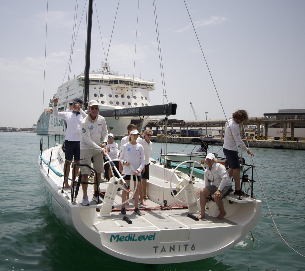 Tanit 6 Medilevel, De 6 Varicentro y Benahavís se proclaman vencedores de la Málaga Sailing Cup 2025 TANIT 6 scaled 1